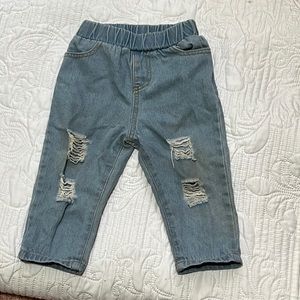 Worn frequently outside